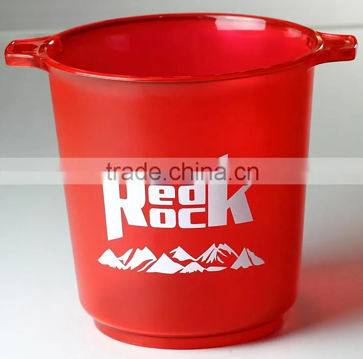 large party acrylic champagne ice bucket for wedding