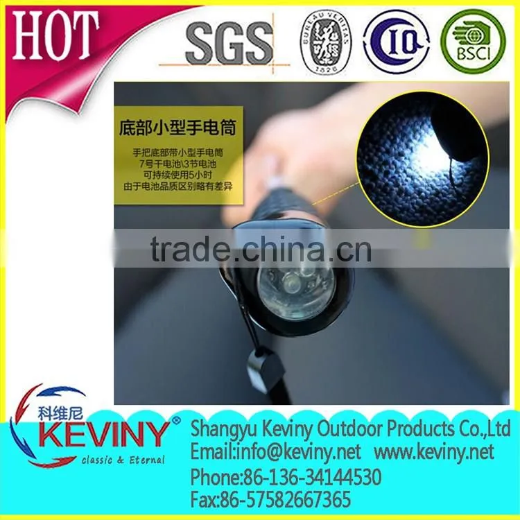 LED umbrella with best price manufacture by chinese umbrella factory