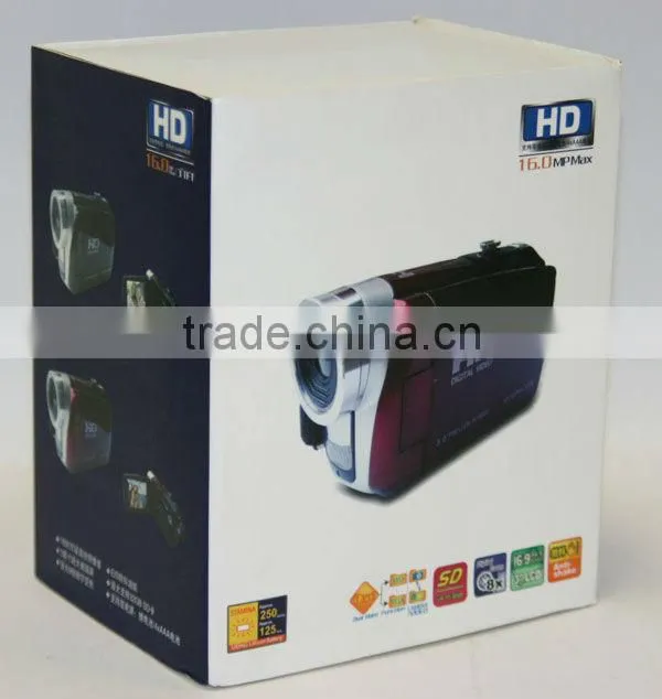 3.0" TFT 720P hd digital camera video camcorder 16mp