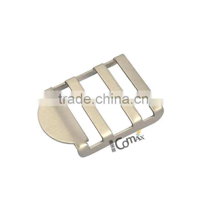 Custom adjustable lock metal bag buckle