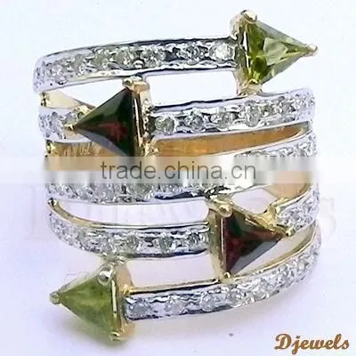 Gemstone Wedding Rings, Diamond Ladies Rings, Diamond Jewelry