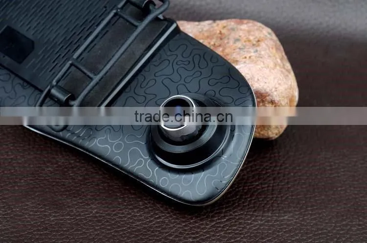 2015 Hottest HD 1080P car dvr dash camera rearview mirror 4.3" LCD display Blue Mirror 12MP lens G-Sensor XY-G65D