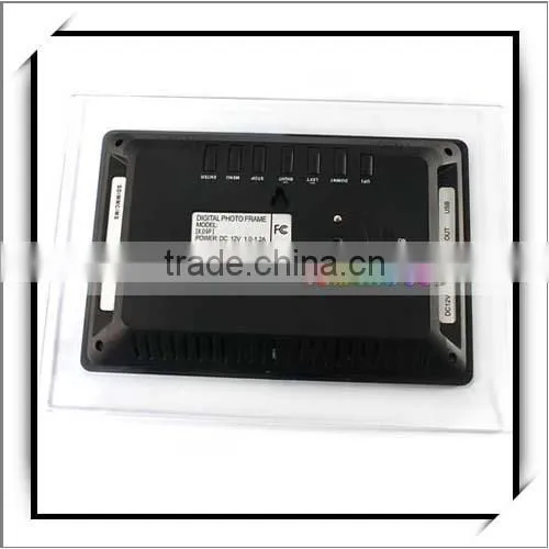 China Wholesale Wide Figure Screen Rectangle 7 Inch Digital Photo Frame