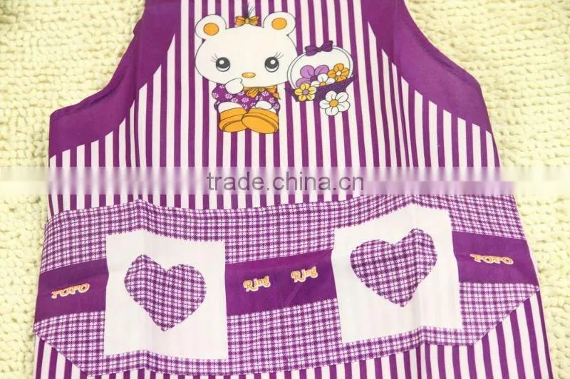 rabbit polyester adult bib housework cleaning aprons