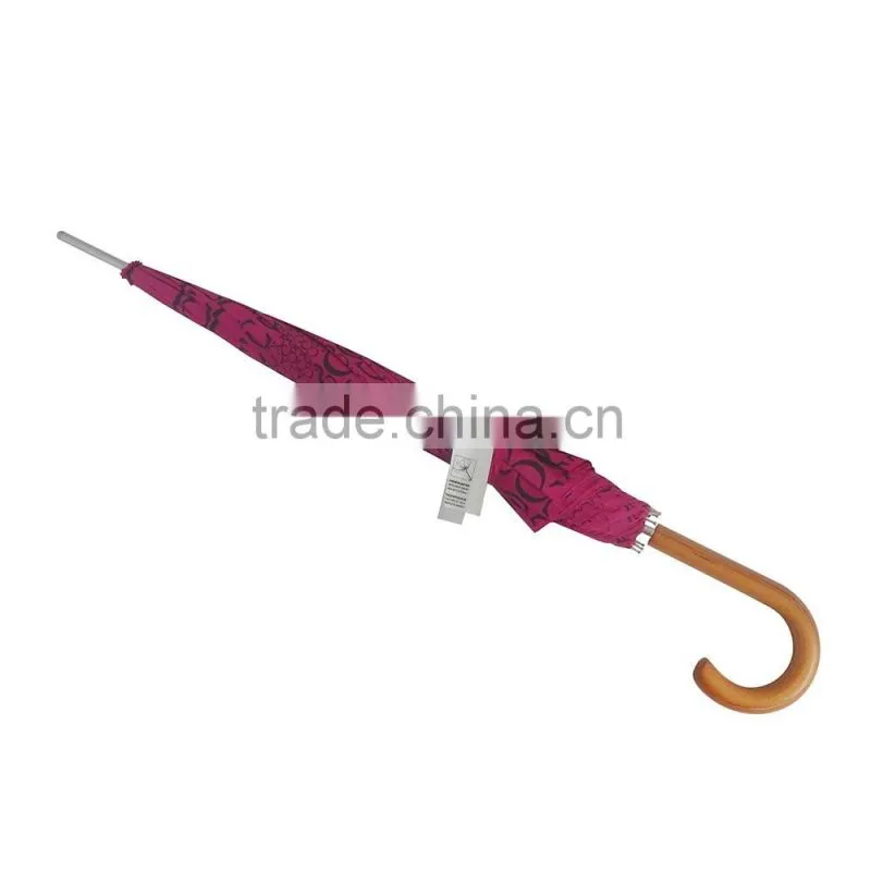 Beautiful double layers auto long umbrella