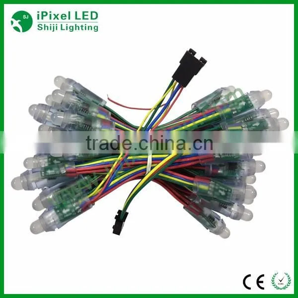 New products 2016 dc5v ws2818 signal break-point continuous transmission pixel led string light