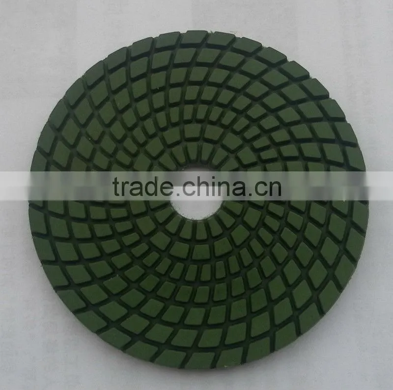 polishing pad type stone grinding tools for stone
