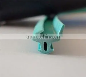 Interior door rubber seal