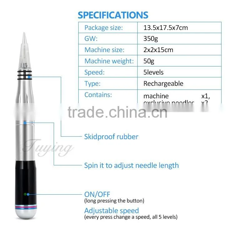 Top quality Digital Permanent Make Up machine/ cosmetic digital tattoo pen