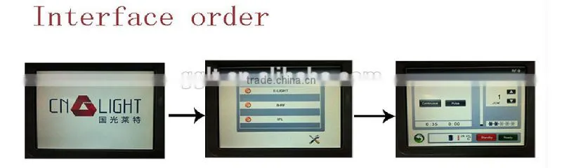 USA xenon lamp aft e light shr ipl for fast hair removal