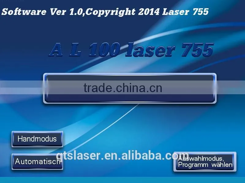 body hair removal for men and women alexandrite laser 755nm machine