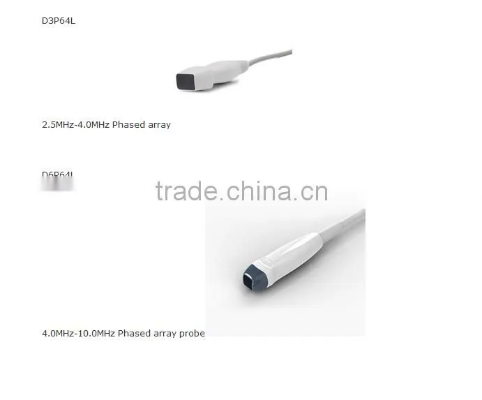 2016 new Portable Color Doppler(Optional 4D) for cardiac use