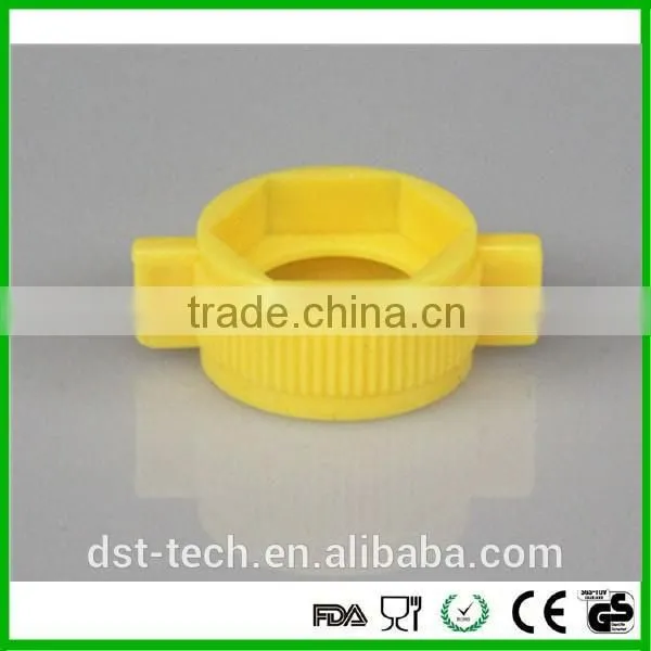 Yellow plastic socket wrench ratchet wrench tool