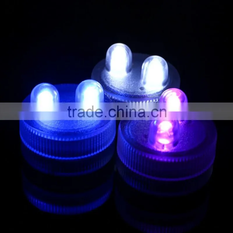 Christmas party led candles Mini submersible LED candle light