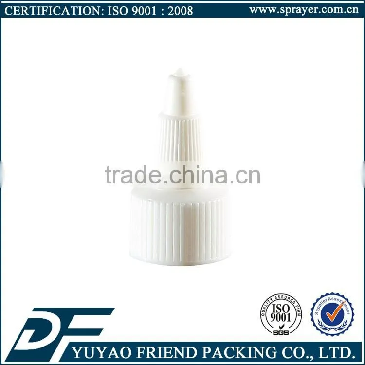 China-made 20mm 24mm 28mm plastic twist top cap for empty bottle