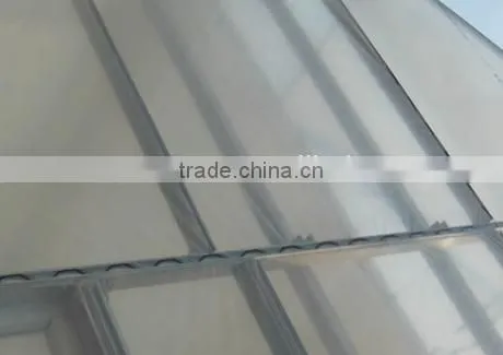 Galvanized steel profile and spring wire for greenhouse