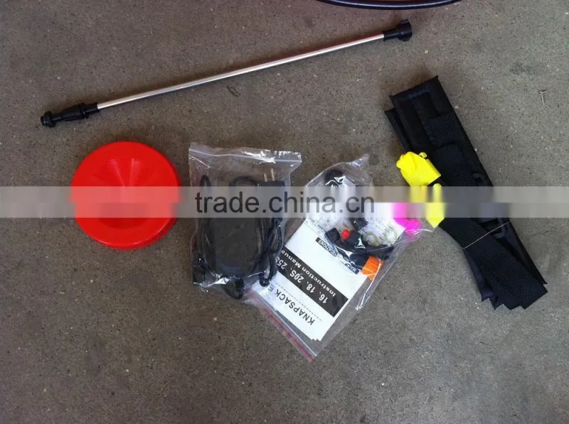 Manual and hand knapsack electric battery sprayer