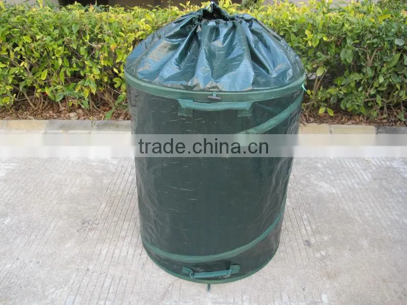 PE WOVEN 600D DRAWSTRING GARDENMATE POP UP GARDEN BAG