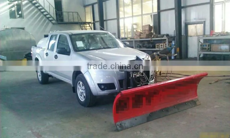Pickup Truck mounted Hydraulic Snow Plow and Spreader