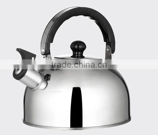 high quality stainless steel whisting kettle