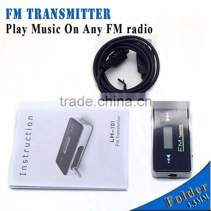 2014 Folder fm transmitter for htc instructions mobile phone player for galaxy s3 HTC SONY Iphone 4 4s 5