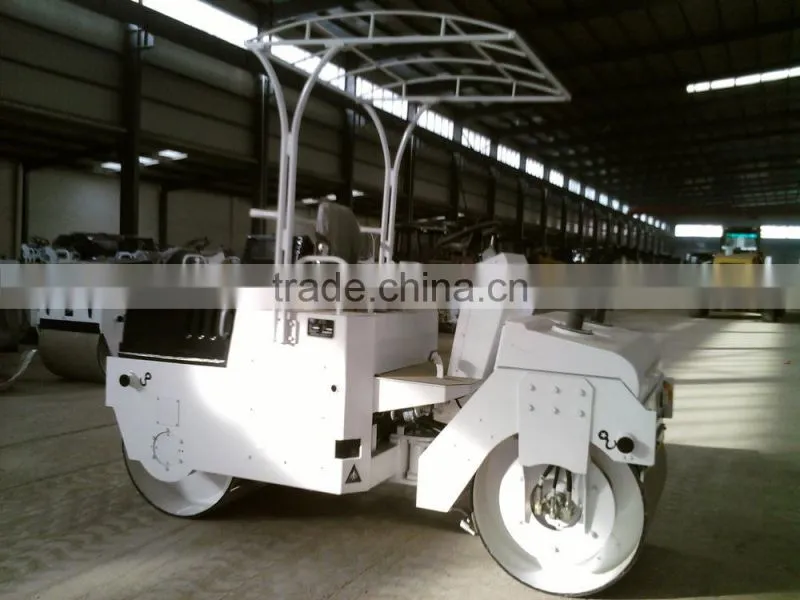 3 Ton Small Road Roller Lutong Double Drum Vibratory Roller LTC3B