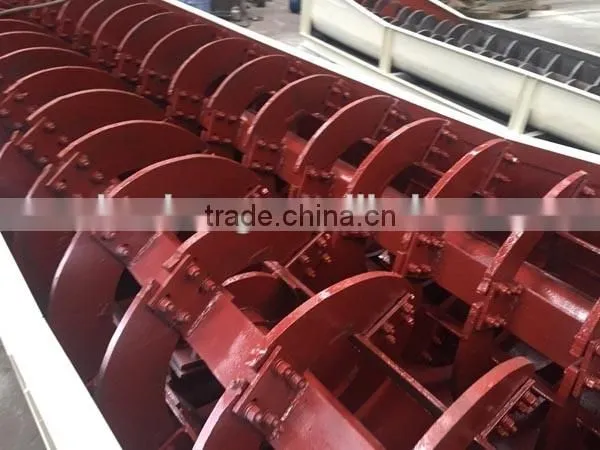 Top quality screw sand washing machine, screw stone washer with CE approval