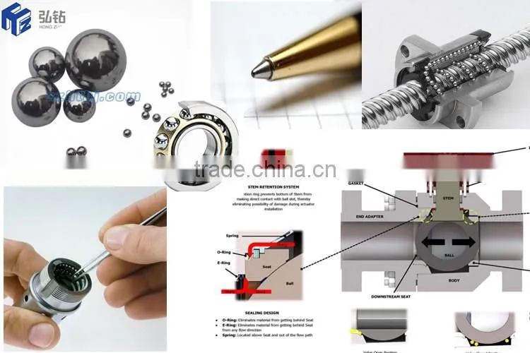 High precision Tungsten Carbide balls for rotary bearings