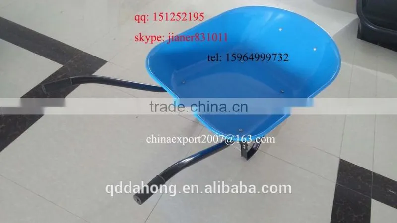 Strong Garden Wheel Barrow with PU Tyre ,72L Tray