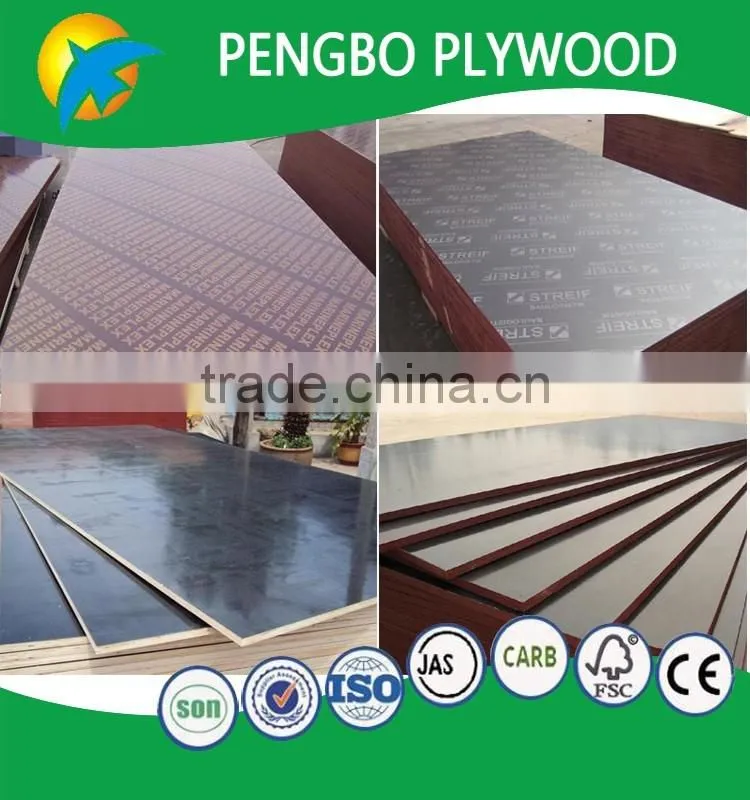 brown wooden beam formwork poplar core