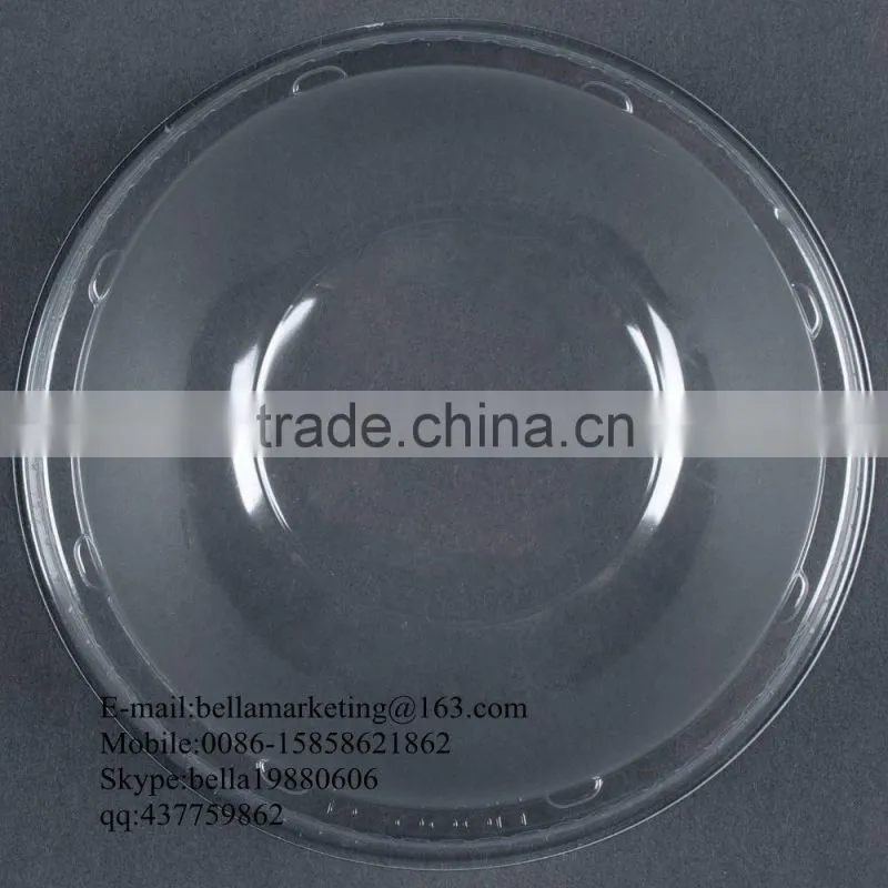 Disposable Clear plastic dome lids for 12,14 ,16,20,24 oz paper cup