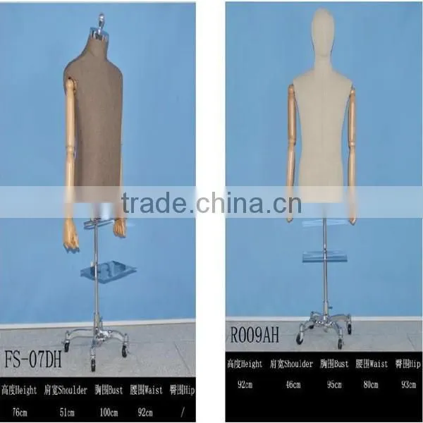 suits display torso fabric mannequins man on sale