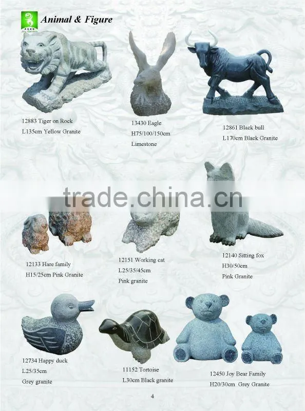 Beautiful Garden Stone Hare Statue Decoration