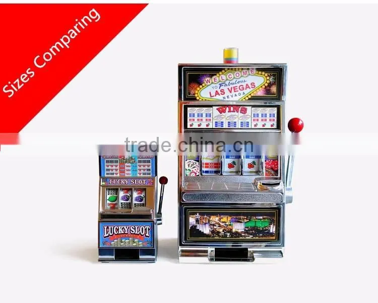 Creative Slot Machine Design Funny Money Box, Household Lucky Slot Machine Decorative Gift Piggy Bank For Wholesale