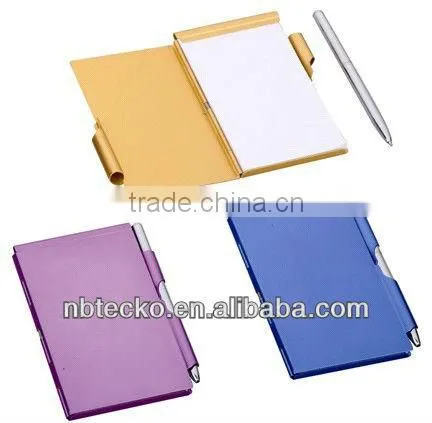 Alumium cover small Notebook with mini pen