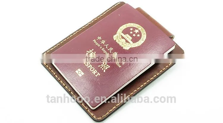 wholesales passport holder ,leather passport pocket 100% hand made supplyer