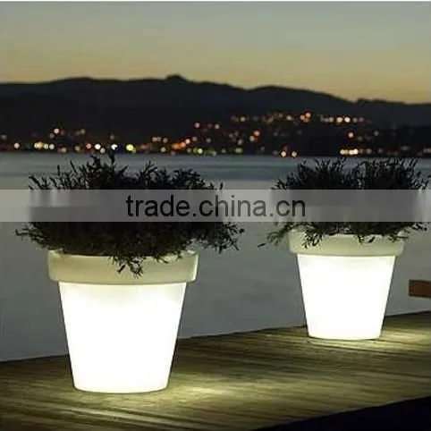 night club led lighted fruit plate with rechagreable battey and remote controller