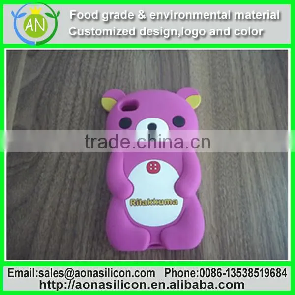 Laser Silicone Mobile Phone Case for iPhone5/5s