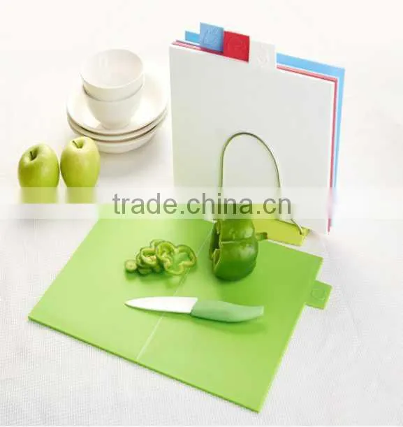 Antibacterial non slip plastic kitchen chopping blocks