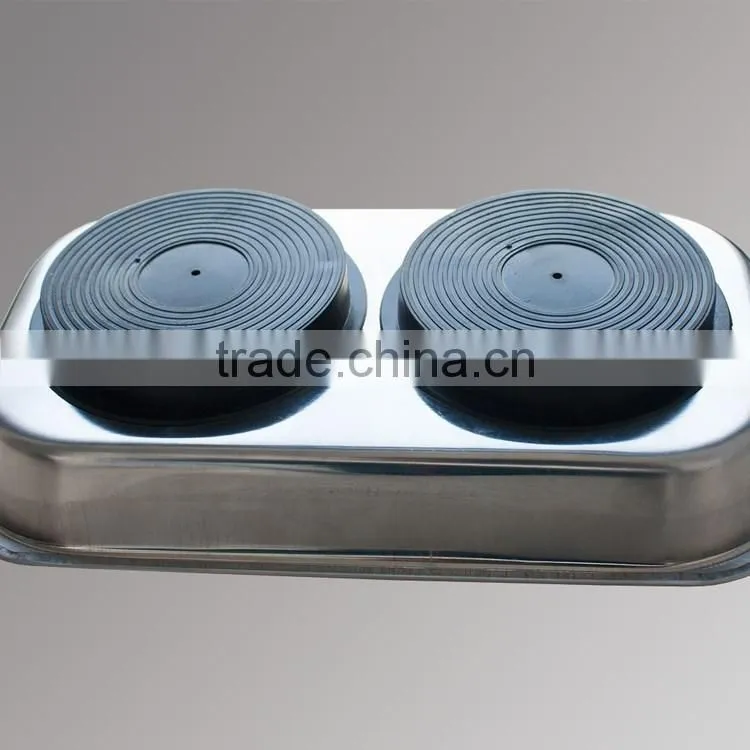 Square Stainless steel magnetic parts tray