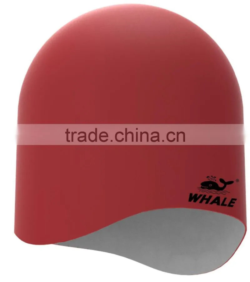 Custom silicone adult swim cap, swimming cap(CAP-1802)