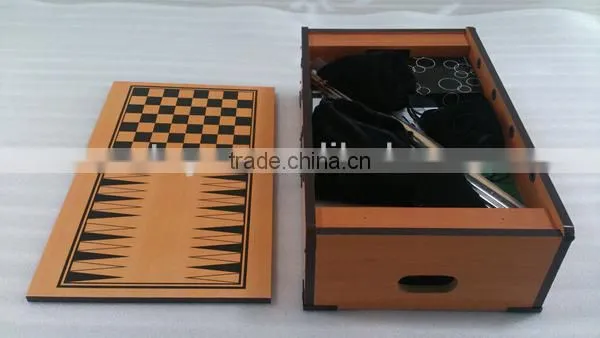 2015 Multifunction wooden board games, hot sale wooden games board, new kids wooden board games W11A004