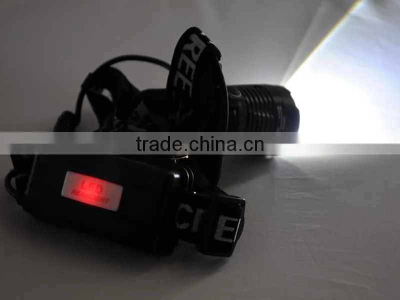 2900 XP-E 2 Bulbs LED High Power Zoom LED Headlamp