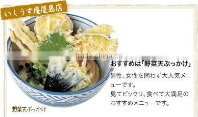 High quality and Popular japanese udon noodle at reasonable prices