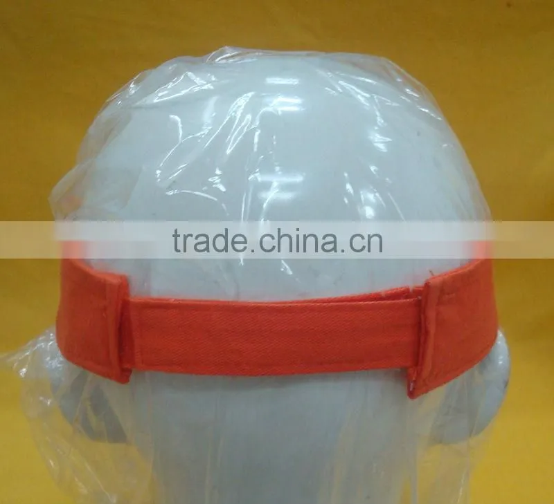 personal design promotinal customized 100% cotton sports sun visor sport cap