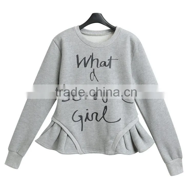 2014 Spring New Women Fleece Tracksuit Jacket And Pants Jumper Sweatshirt