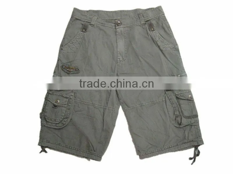 cotton Men's canvas shorts 9860