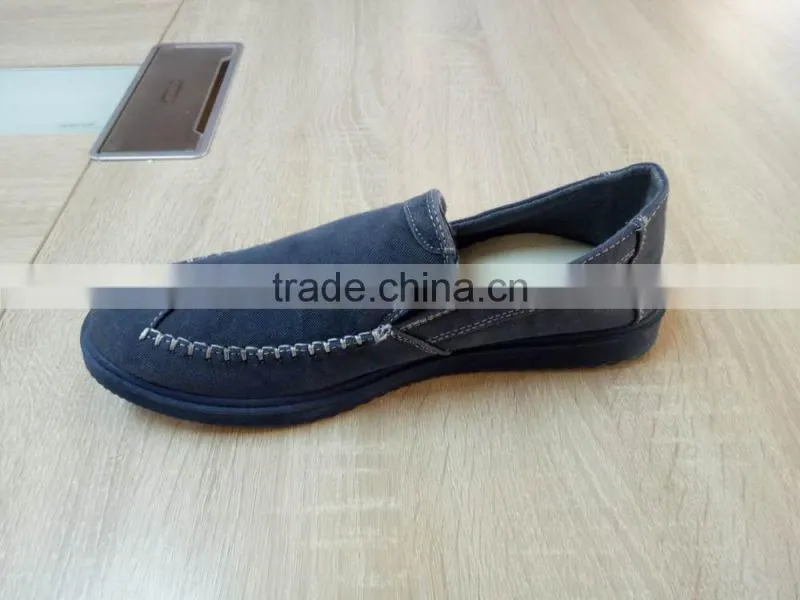 GZY Made in china hot sale canvas men shoes slip on