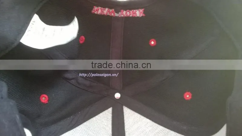 Fashion Cotton embroidery Snapback Cap
