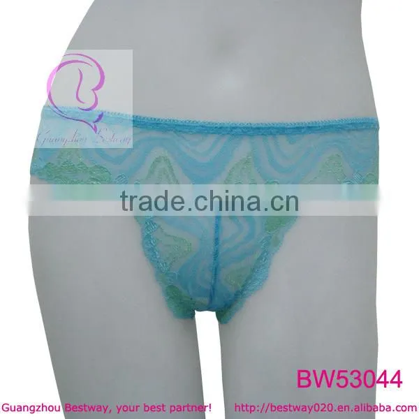Hot sexy girls photos of sexy lace bikini full transparent lace mix color & pattern bikini